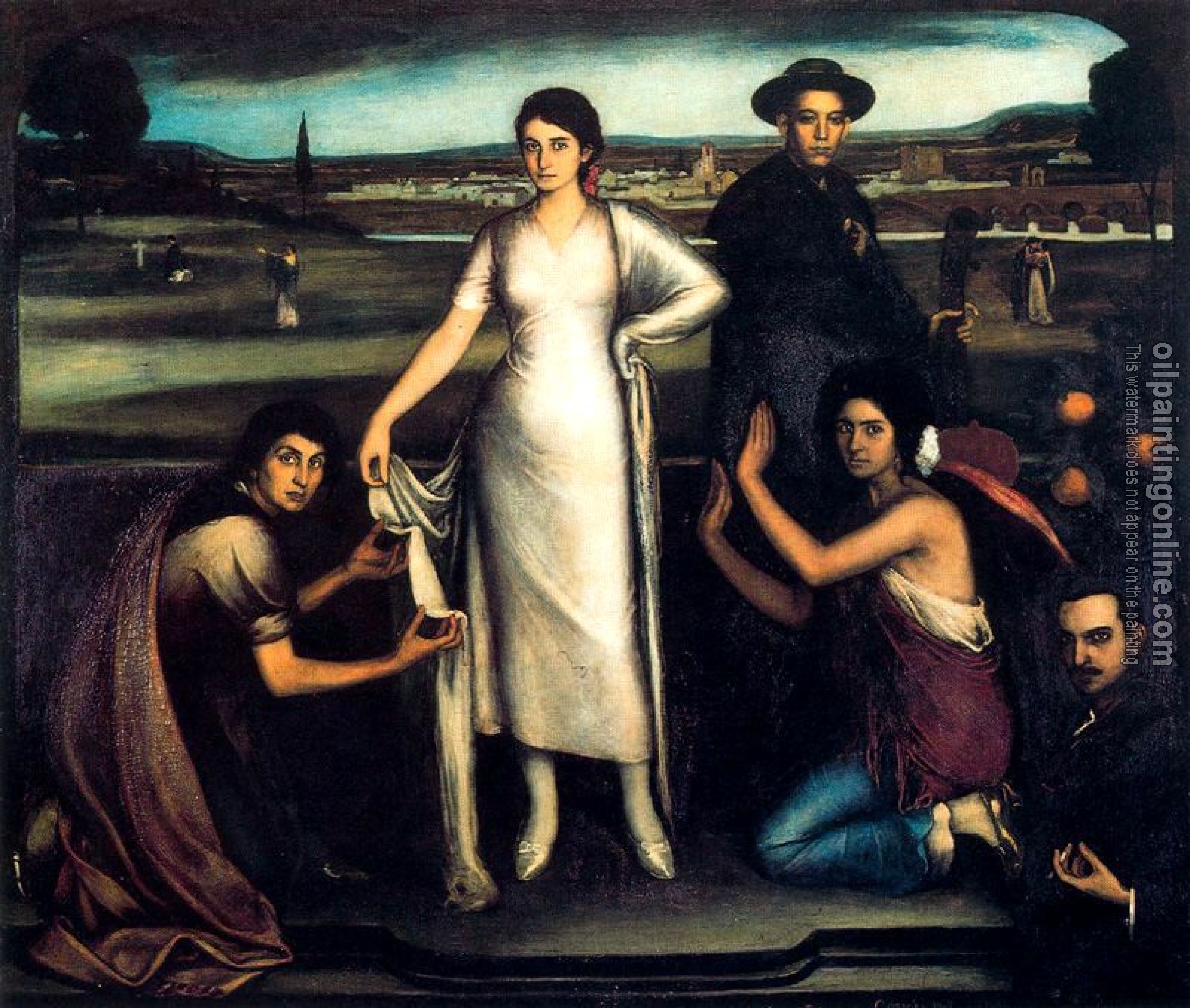 Julio Romero de Torres - Nuestra Sra. de Andalucia